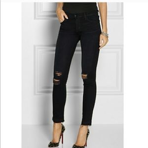J Brand skinny leg Blacklash
